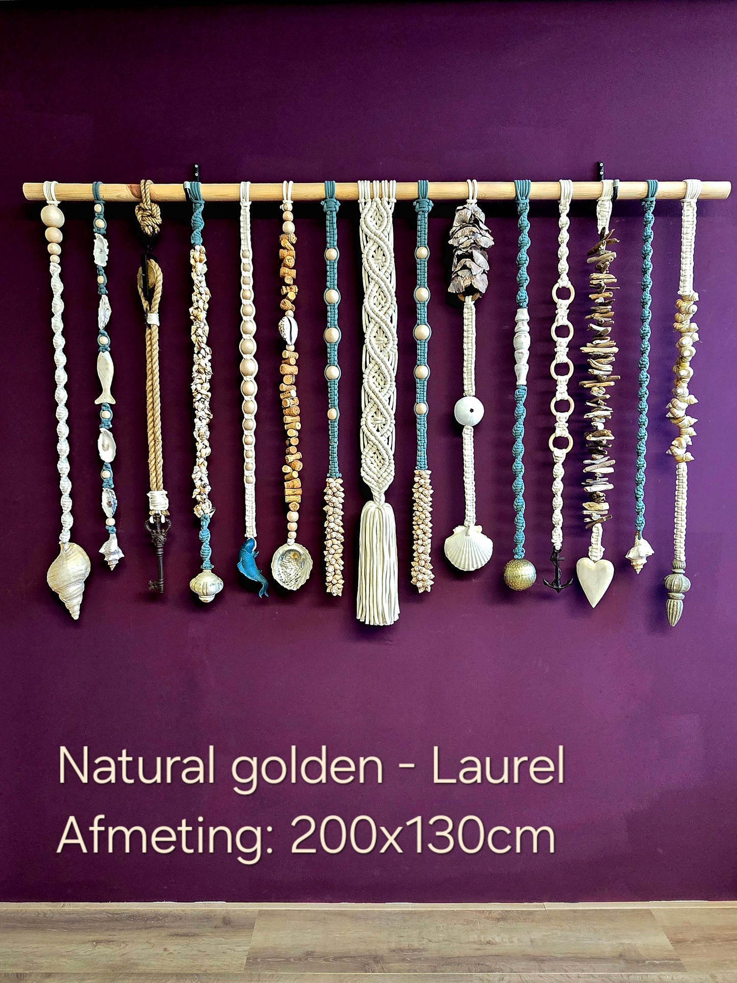 Woonsieraad Natural Golden - Laurel